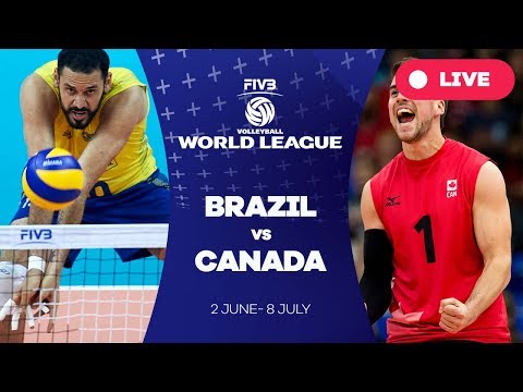 Brasil [Voleibol] 3 vs Canadá [Voleibol] 1 - 04/07/2017