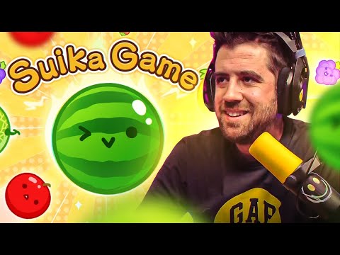 señor mayor se enfada con frutas || Suika Game