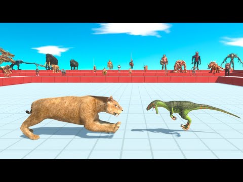 1 vs 1 All Units Tournament - Animal Revolt Battle Simulator
