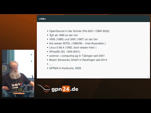 Video Thumbnail: Harald: strace -- mein schweizer Taschenmesser zum analysieren, debuggen, monitoren