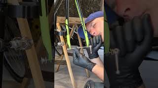 The wrong way of installing these little springs on a quick release. How to install wheel on bicycle