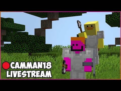 Minecraft Manhunt vs. TwiShorts REMATCH camman18 Full Twitch VOD