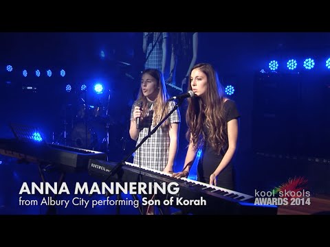 Anna Mannering Live at The Kool Skools Awards 2014