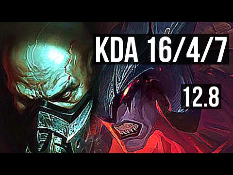 URGOT vs AATROX (TOP) | 8 solo kills, 2.2M mastery, Legendary, 400+ games | EUW Master | 12.8