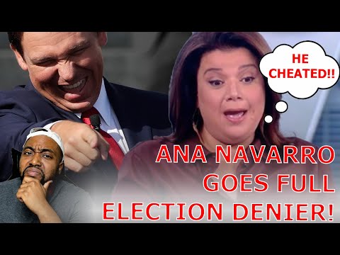 SALTY Ana Navarro MELTS DOWN Over Ron DeSantis' Florida Latino Red Wave Claims He 'Gamed The System'