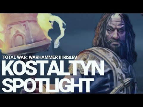 Introducing Kostaltyn, Supreme Patriarch of The Great Orthodoxy | Total War: WARHAMMER III  Kislev