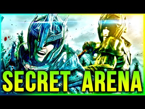 Skyrim SECRET ARENA Location That was Cut from the game!