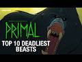 Primal S Deadliest Beasts Ranked Genndy Tartakovsky S Primal Adult Swim Europe
