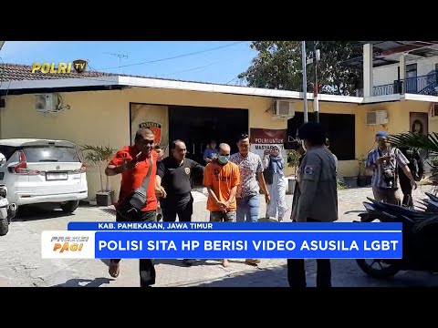 POLRES PAMEKASAN UNGKAP KASUS PORNOGRAFI SESAMA JENIS
