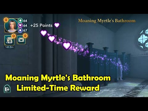 Moaning Myrtle's Bathroom Hogwarts Mystery Limited-Time Reward