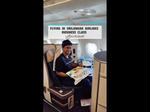 Srilankan Airlines Business class from Chennai to Colombo review
