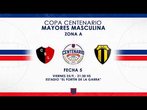 COPA CENTENARIO MAYORES Masculino | Fecha 5 | SAN LORENZO Tostado vs. LIBERTAD Sunchales
