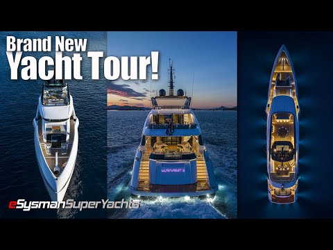 Full Superyacht Interior Tour of the Brand New - M/Y Ultraviolet II