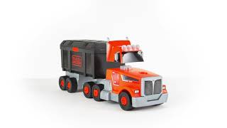 Žaislinis sunkvežimis su kranu, įrankių dėže ir įrankiais 3in1 | Smoby