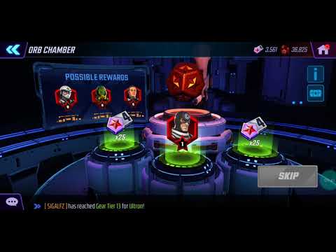 Marvel Strike Force: Ebony Maw Red Star Opening