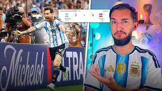 Argentina 2 x 0 Áustria - MESSI VAI GANHAR A COPA DENOVO?