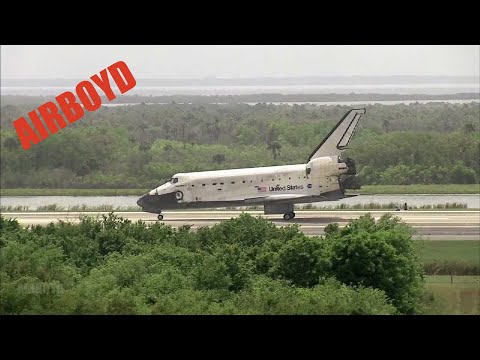 Space Shuttle Discovery Landing (STS-119)