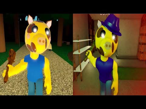 Old Giraffy vs New Redesign Giraffy Jumpscare - Roblox Piggy