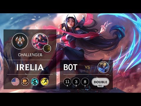 Irelia Bot vs Ezreal - NA Challenger Patch 9.22