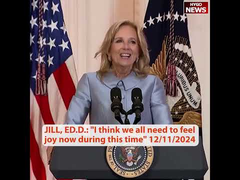 JILL: feel joy now; Biden: grandfather All-American football player; CNN poll: overwhelming Trump