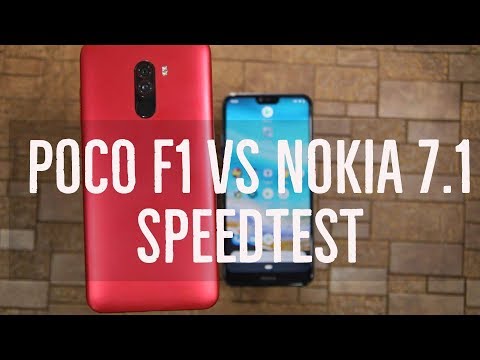Nokia 7.1 vs Poco F1 Speed Test, Multitasking Comparison