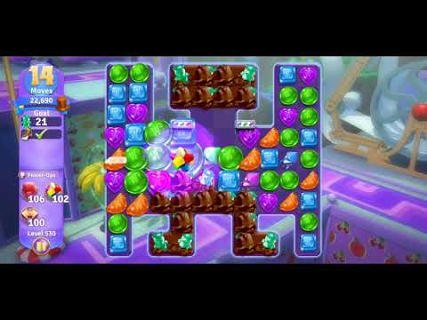 Willy Wonka's World of Candy Level 530 Complete - No Hacks (Android/IOS)
