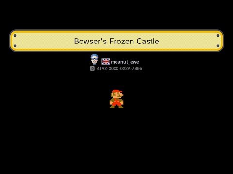 Super Mario Maker - Bowser's Frozen Castle