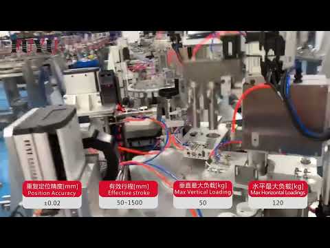 FUYU Dual Spindle Linear Positioning System Double Track XYZ Gantry Stage Cartesian Robot