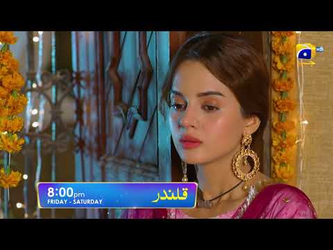 Qalandar Episode 29 Promo | Friday and Saturday at 8:00 PM On Har Pal Geo