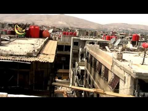 عملية تسلل مقاتلي لواء شهداء الإسلام لمواقع قوات النظام في مدينة داريا في ريف دمشق ضمن عملية "خلاصنا بجهادنا"