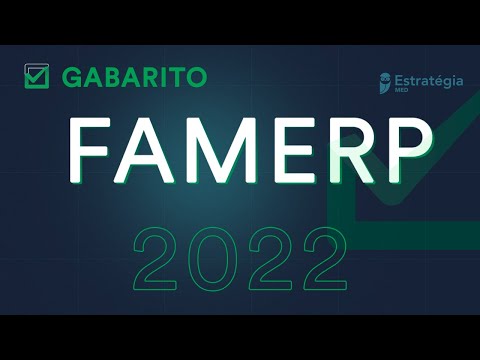 Gabarito FAMERP 2022 - Correção de Prova Residência Médica