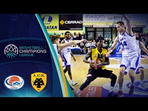 Rosa Radom v AEK - Full Game - Basketball Champions League