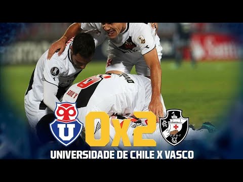 Universidade de Chile 0 x 2 Vasco - Gols - Libertadores 2018 - Fox Sports Brasil HD