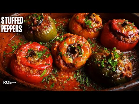 How To Make The Best Stuffed Peppers (Пълнени Чушки)