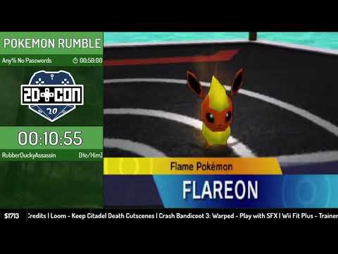 MFSB2020 - Pokemon Rumble (Any% No Passwords) by RubberDuckyAssassin