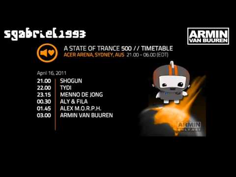 SHOGUN - A STATE OF TRANCE 500 (DAY 5 - SYDNEY) Live from Acer Arena