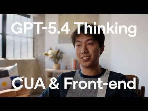 Computer Use & Frontend UI with GPT-5.4 Thinking