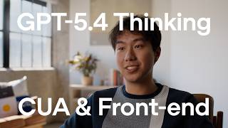 Computer Use & Frontend UI with GPT-5.4 Thinking