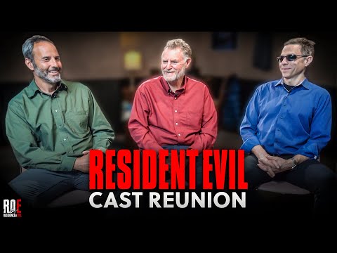 RESIDENT EVIL | Original Cast Reunion & Interview | Chris Redfield, Barry Burton, Albert Wesker