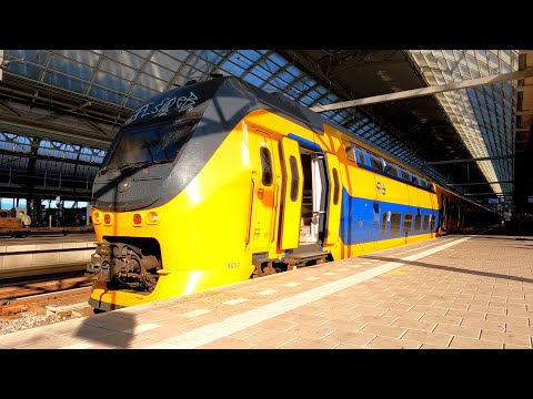 The mysterious poles at Bovenkarspel-Grootebroek:  Amsterdam - Enkhuizen VIRM 3900 3/9/2022