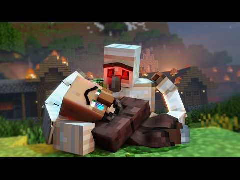 Villagers VS Pillagers! - THE GREAT WAR! (Minecraft Animation)