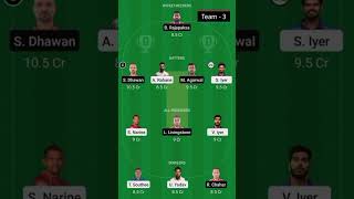 KKR vs Pbks dream 11 team | pbks vs kkr