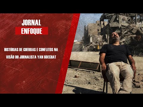 Jornalista Yan Boechat relembra reportagens sobre conflitos e guerras