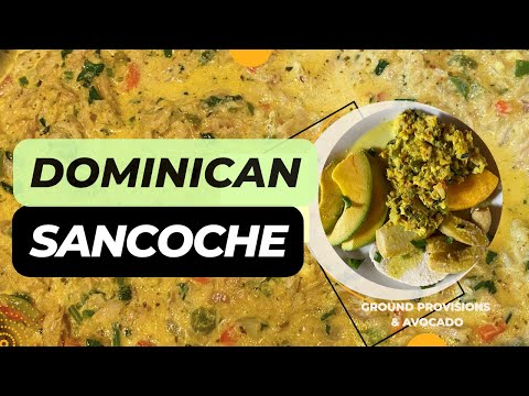 How to Make Dominican Sancoche | Saltfish Sancoche