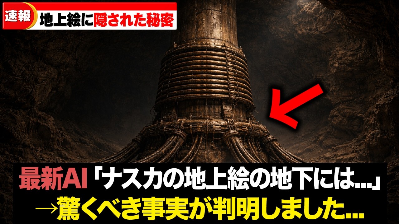 【ゆっくり解説】最新AIを用いた研究により明らかになりつつあるナスカの地上絵の真実...地上絵の地下には"アレ"が隠されています...【都市伝説  ミステリー】