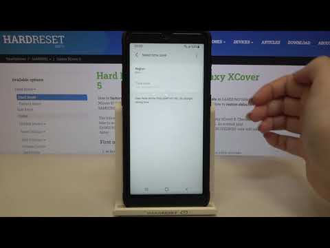 How to Change Date and Time in SAMSUNG Galaxy XCover 5 – Set Up Date and Time
