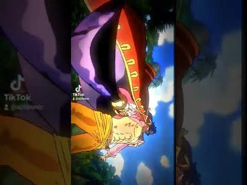 God D. Usopp stopping Roger and Whitebeard clash