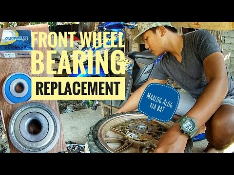 FRONT WHEEL BEARING REPLACEMENT | YAMAHA MIO i 125