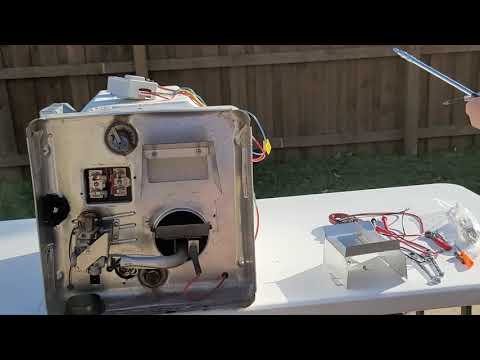 RV Suburban - RV water heater walkthrough