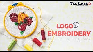 Custom Embroidery T Shirts Chennai | No Quantity Restriction |  TeeLab